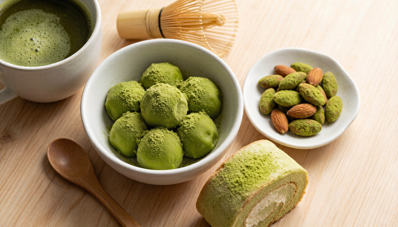 Bulk matcha packaging options - foil bags and cartons
